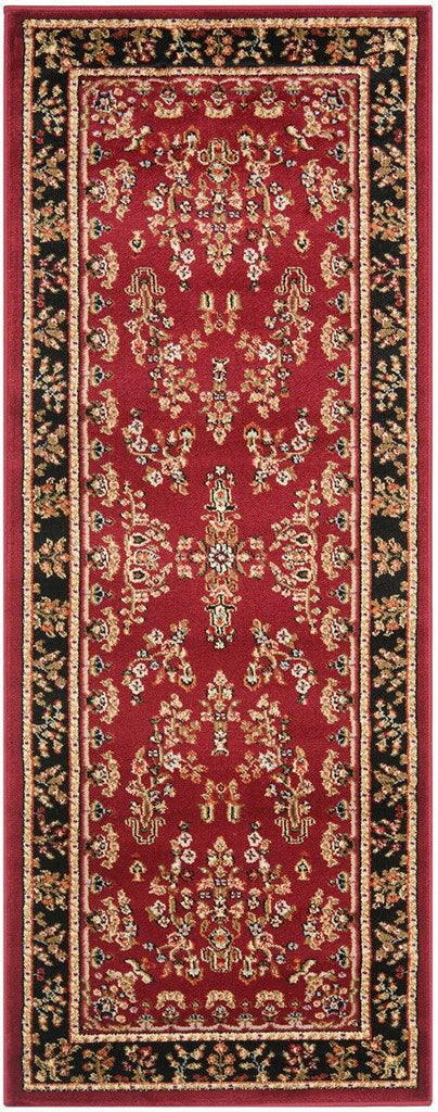 Safavieh Lyndhurst LNH331B Red/Black 9' x 12' Area Rug