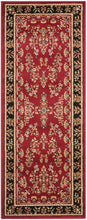 Load image into Gallery viewer, Safavieh Lyndhurst LNH331B Red/Black 9' x 12' Area Rug