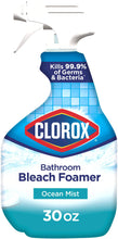 Load image into Gallery viewer, Clorox Bathroom Bleach Foamer, Ocean Mist - 30 fl oz