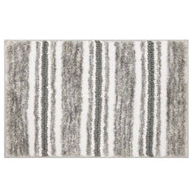 Load image into Gallery viewer, Sonoma Goods for Life Texture Striped Bath Rug - Gray - 17x24