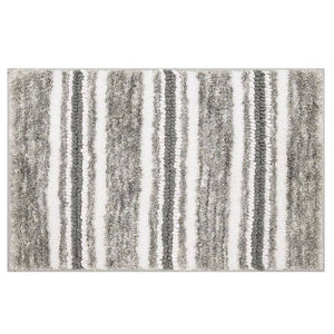 Sonoma Goods for Life Texture Striped Bath Rug - Gray - 17x24